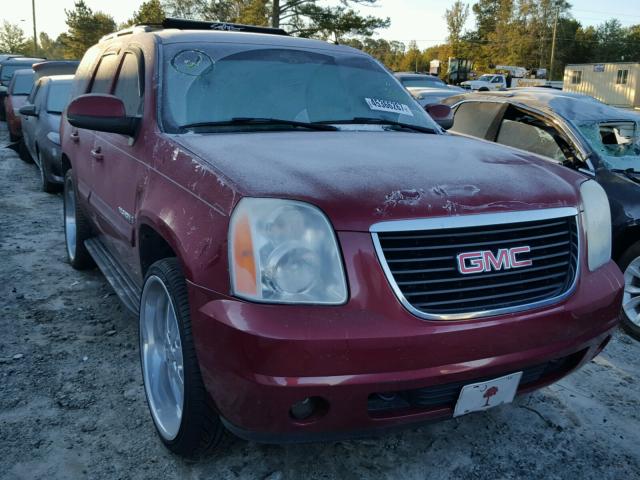 1GKFC13087R361876 - 2007 GMC YUKON BURGUNDY photo 1