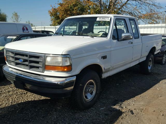 1FTEX14H8RKA41517 - 1994 FORD F150 WHITE photo 2