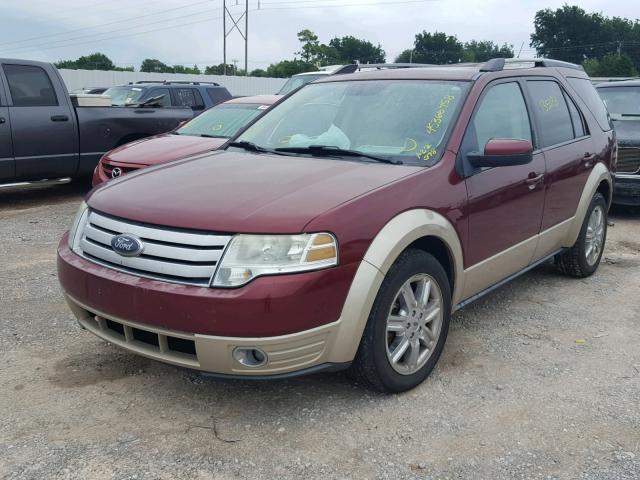 1FMDK07W78GA22078 - 2008 FORD TAURUS X E TWO TONE photo 2