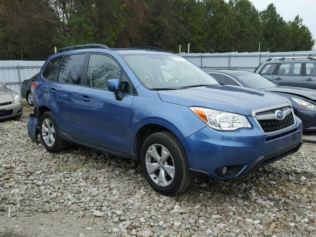 JF2SJCCC5GH558176 - 2016 SUBARU FORESTER 2 BLUE photo 1