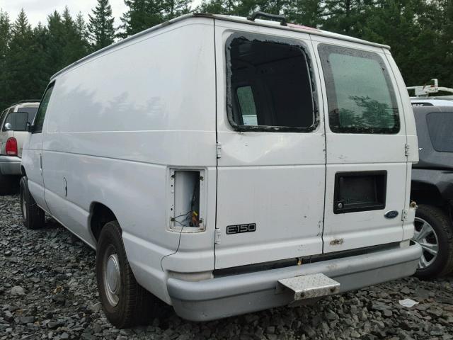 1FTRE1427XHB74587 - 1999 FORD ECONOLINE WHITE photo 3