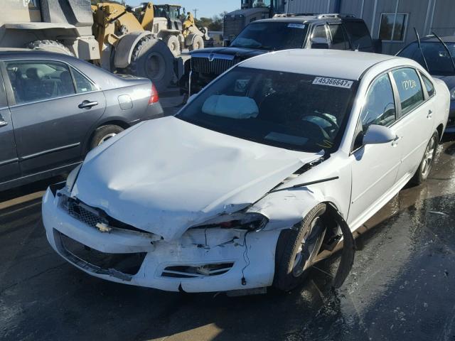 2G1WF5E33C1150551 - 2012 CHEVROLET IMPALA WHITE photo 2