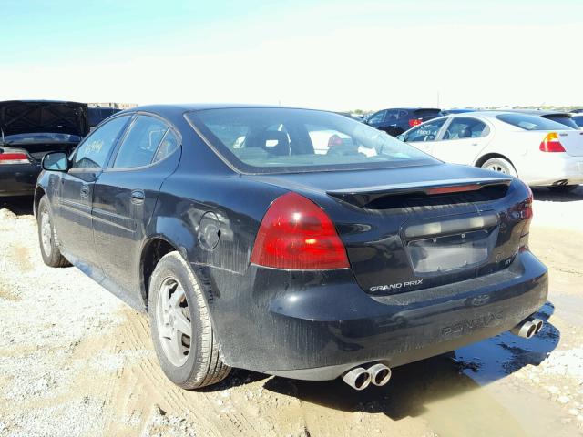 2G2WS522641158051 - 2004 PONTIAC GRAND PRIX Սև լուսանկար 3