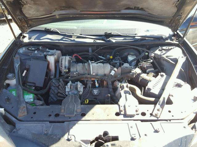 2G2WS522641158051 - 2004 PONTIAC GRAND PRIX Սև լուսանկար 7