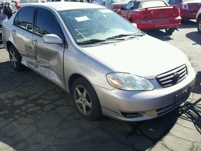 1NXBR32E23Z051551 - 2003 TOYOTA COROLLA CE BEIGE photo 1