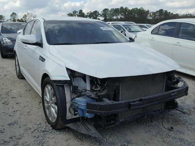 5XXGN4A76EG299194 - 2014 KIA OPTIMA EX WHITE photo 1