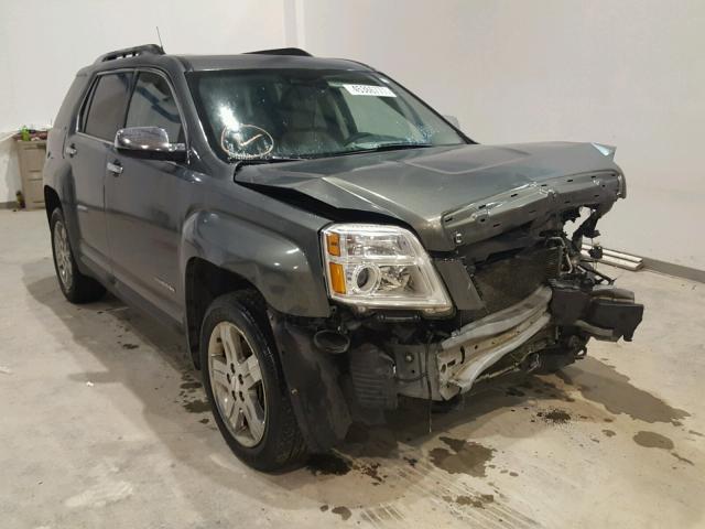 2GKALWEKXD6101069 - 2013 GMC TERRAIN SL GRAY photo 1