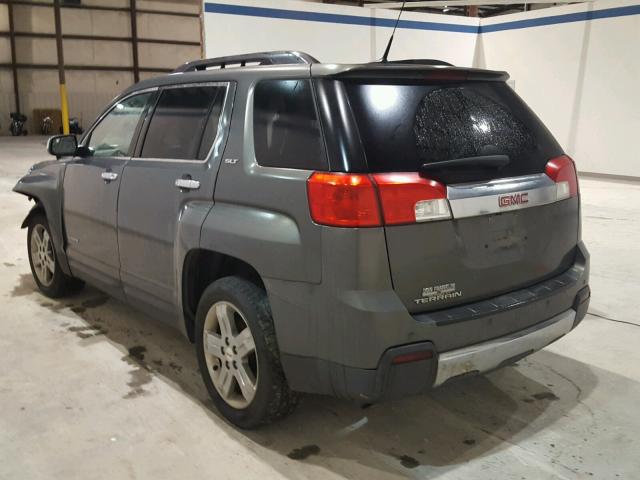 2GKALWEKXD6101069 - 2013 GMC TERRAIN SL GRAY photo 3