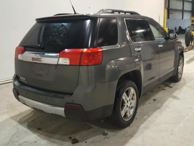 2GKALWEKXD6101069 - 2013 GMC TERRAIN SL GRAY photo 4