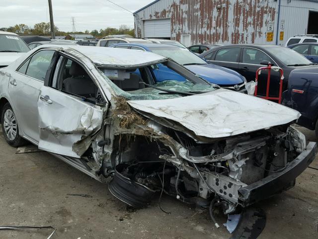 4T4BF1FK5CR267641 - 2012 TOYOTA CAMRY BASE GRAY photo 1