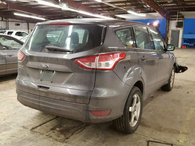 1FMCU0F76GUA21374 - 2016 FORD ESCAPE S GRAY photo 4