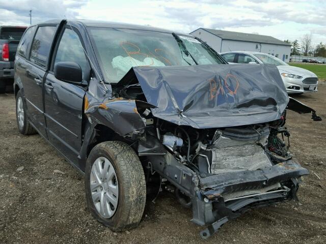 2C4RDGBG5HR664259 - 2017 DODGE GRAND CARA GRAY photo 1