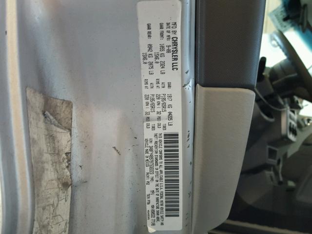 3A8FY48979T532223 - 2009 CHRYSLER PT CRUISER SILVER photo 10