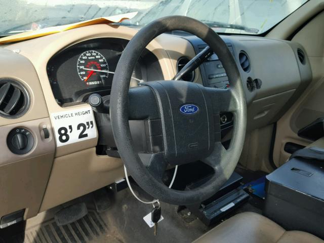 1FTRF12238KB94680 - 2008 FORD F150 WHITE photo 10