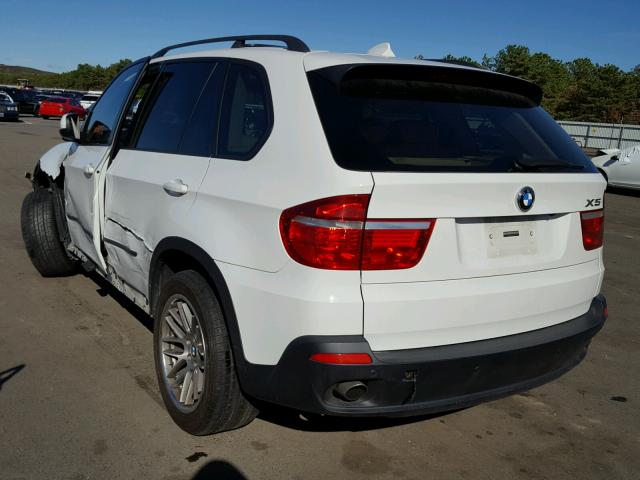 5UXFE43548L030864 - 2008 BMW X5 3.0I WHITE photo 3