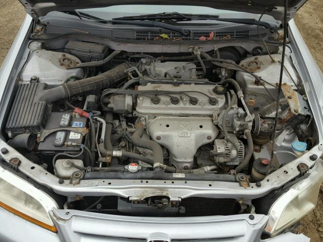 1HGCG56411A141723 - 2001 HONDA ACCORD LX GRAY photo 7