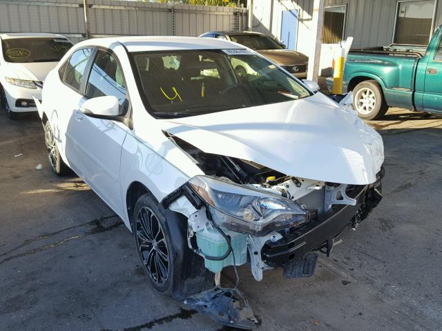 2T1BURHE8GC636442 - 2016 TOYOTA COROLLA L WHITE photo 1