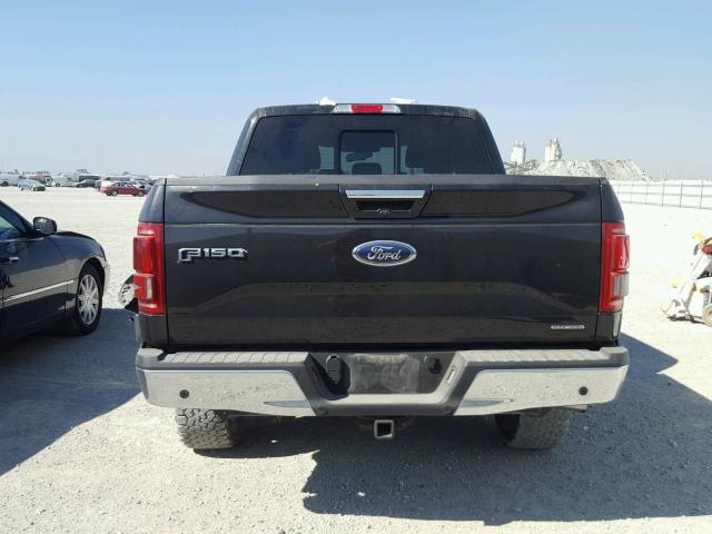 1FTEW1EF1FFA85461 - 2015 FORD F150 SUPER BLACK photo 9