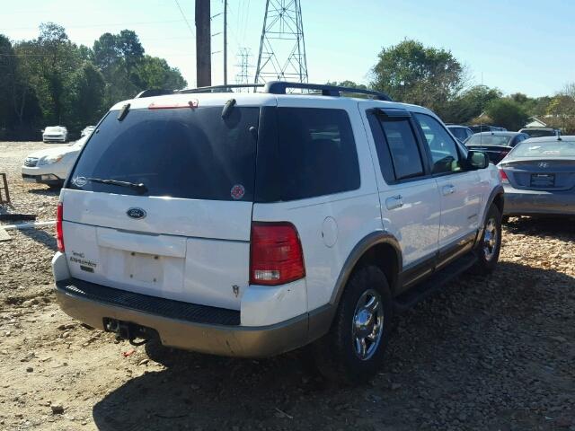 1FMZU74W02ZB06686 - 2002 FORD EXPLORER E WHITE photo 4