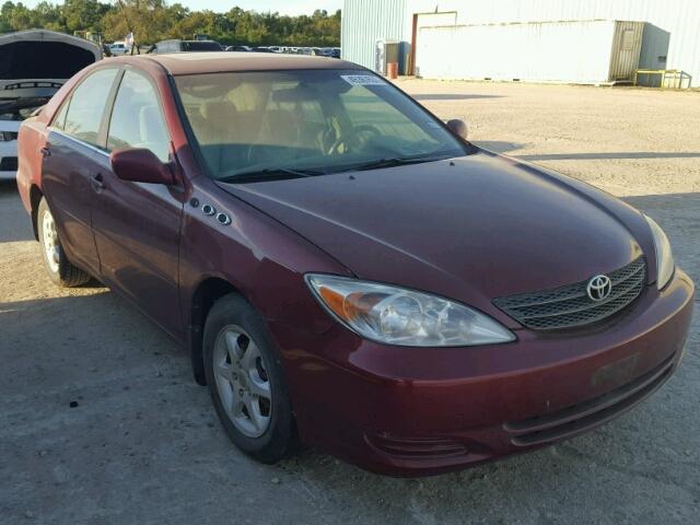 4T1BE32K23U141803 - 2003 TOYOTA CAMRY LE RED photo 1