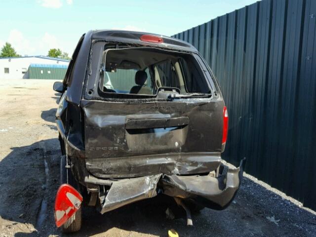 1D4GP25B56B654900 - 2006 DODGE CARAVAN SE BLACK photo 9