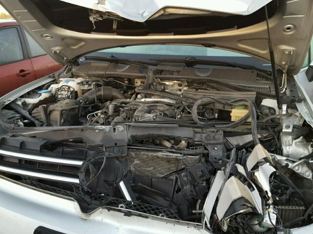 WVGEP9BP7DD001141 - 2013 VOLKSWAGEN TOUAREG V6 SILVER photo 7