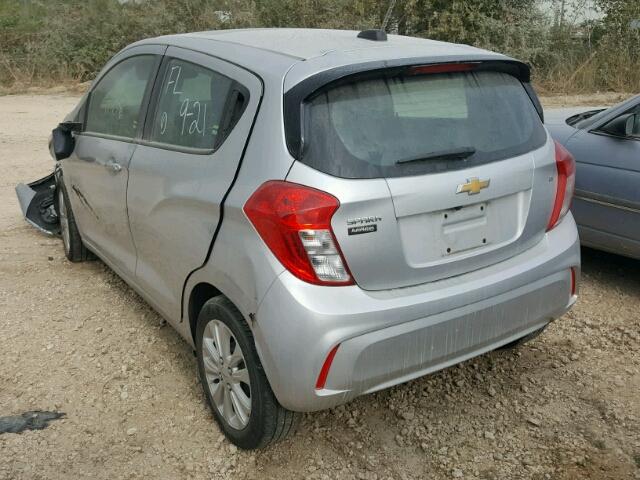 KL8CD6SA8GC622812 - 2016 CHEVROLET SPARK 1LT SILVER photo 3