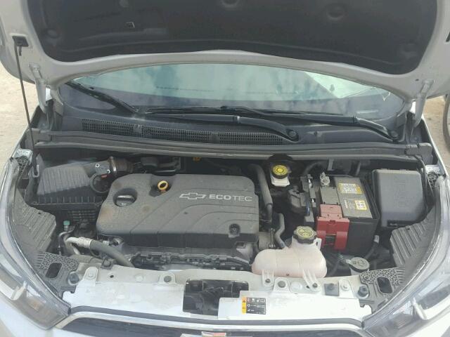 KL8CD6SA8GC622812 - 2016 CHEVROLET SPARK 1LT Серебристый фото 7