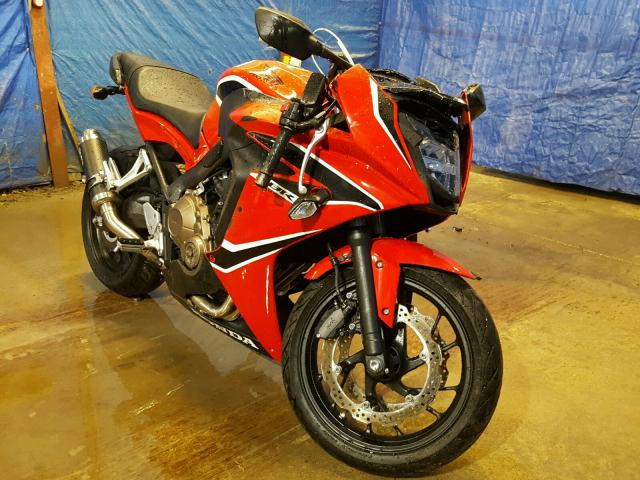 MLHRC7409J5400481 - 2018 HONDA CBR650 F RED photo 1