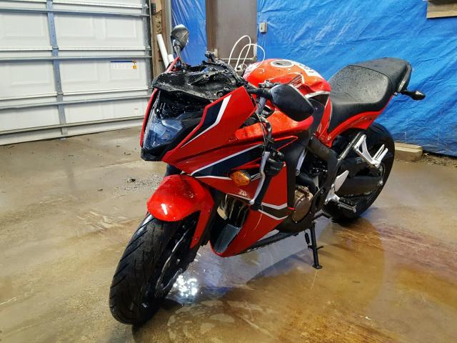 MLHRC7409J5400481 - 2018 HONDA CBR650 F RED photo 2