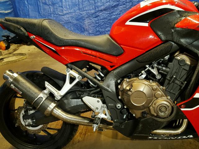 MLHRC7409J5400481 - 2018 HONDA CBR650 F RED photo 9