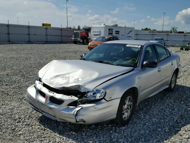 1G2NF52E34M590823 - 2004 PONTIAC GRAND AM S Արծաթագույն լուսանկար 2