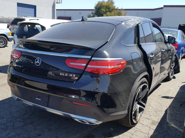 4JGED6EB0JA124607 - 2018 MERCEDES-BENZ GLE COUPE BLACK photo 4