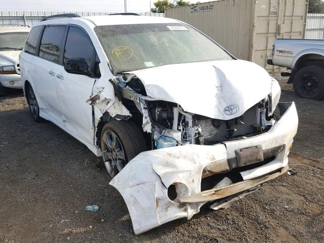 5TDXK3DC4FS677671 - 2015 TOYOTA SIENNA SPO WHITE photo 1