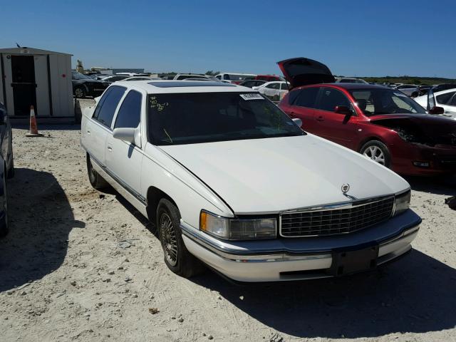 1G6KD52B1SU251049 - 1995 CADILLAC DEVILLE WHITE photo 1