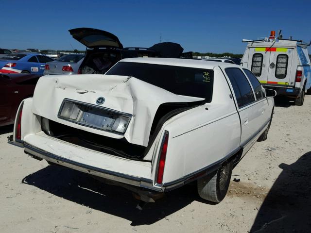 1G6KD52B1SU251049 - 1995 CADILLAC DEVILLE WHITE photo 4