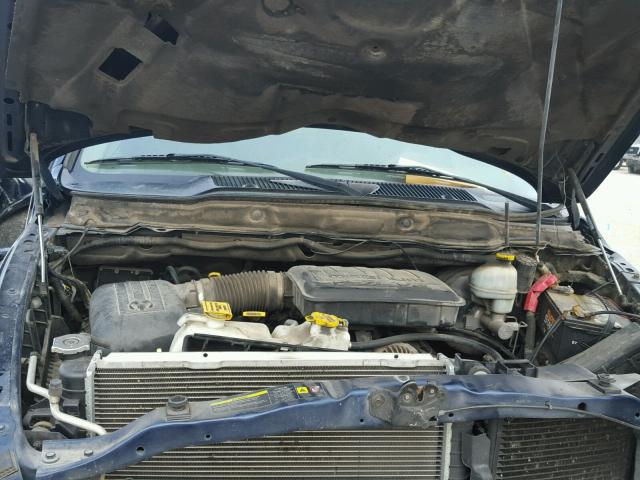 1D7HA18N06J109279 - 2006 DODGE RAM 1500 S BLUE photo 7