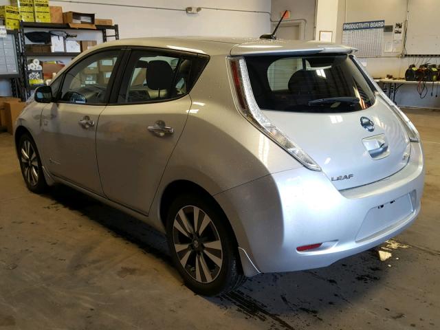 1N4BZ0CP6GC311583 - 2016 NISSAN LEAF SV SILVER photo 3