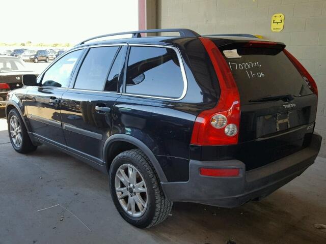 YV1CY59H341071585 - 2004 VOLVO XC90 BLACK photo 3