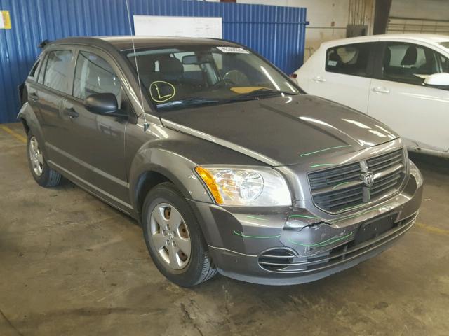 1B3CB1HA0BD298198 - 2011 DODGE CALIBER EX GRAY photo 1