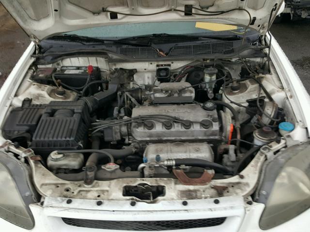 1HGEJ8248YL036824 - 2000 HONDA CIVIC EX WHITE photo 7