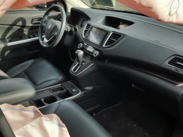 2HKRM4H70GH673355 - 2016 HONDA CR-V EXL BLACK photo 5