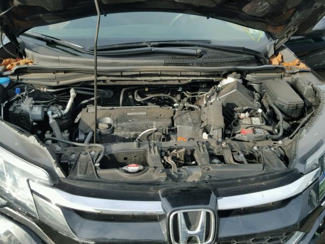 2HKRM4H70GH673355 - 2016 HONDA CR-V EXL BLACK photo 7
