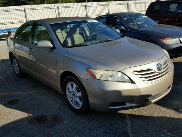 JTNBE46K873034797 - 2007 TOYOTA CAMRY NEW GOLD photo 1