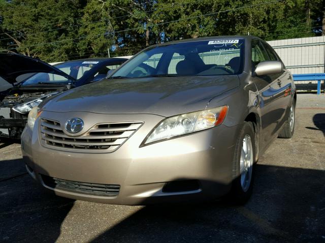 JTNBE46K873034797 - 2007 TOYOTA CAMRY NEW GOLD photo 2