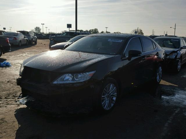 JTHBK1GG9D2054465 - 2013 LEXUS ES 350 BLACK photo 2