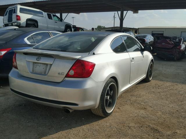 JTKDE167X60099912 - 2006 TOYOTA SCION TC SILVER photo 4