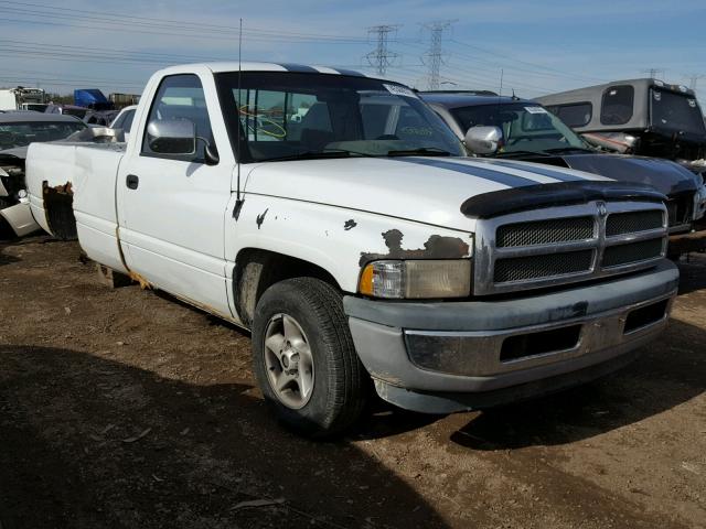 1B7HC16X6VS204897 - 1997 DODGE RAM 1500 WHITE photo 1