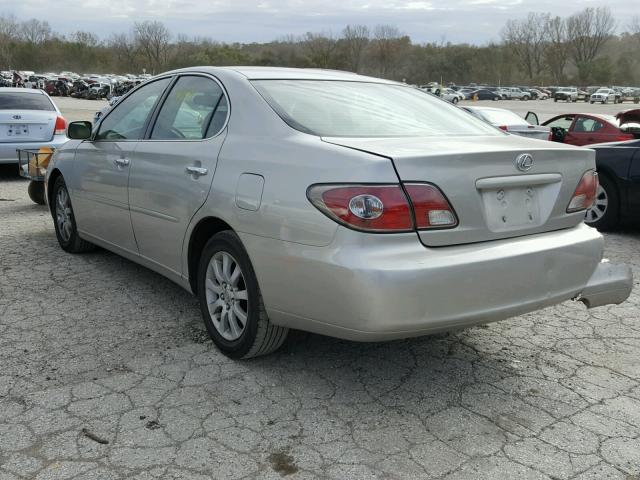 JTHBF30GX20031621 - 2002 LEXUS ES 300 SILVER photo 3