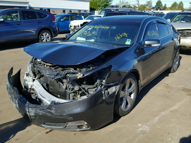 19UUA9F50CA007200 - 2012 ACURA TL GRAY photo 2